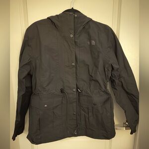 The North Face Women's Waterproof Black Utility Jacket | Size Large